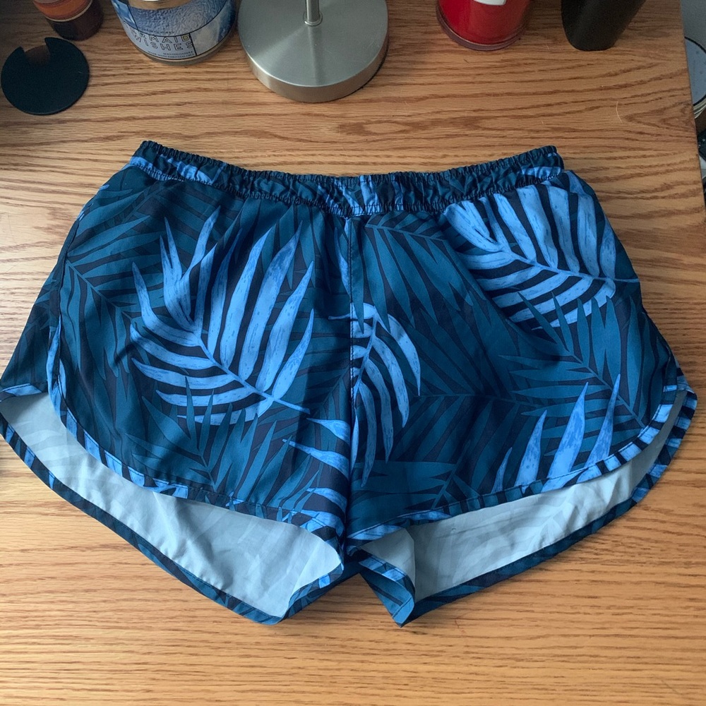 Old Navy Athletic Shorts (Blue Flowers)